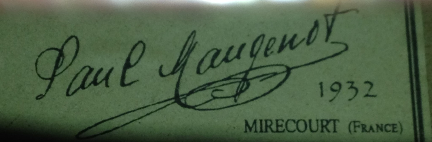 Paul Mangenot French Cello