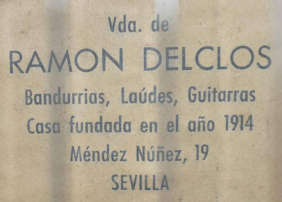 Viuda de Ramon Delclos    Sevilla