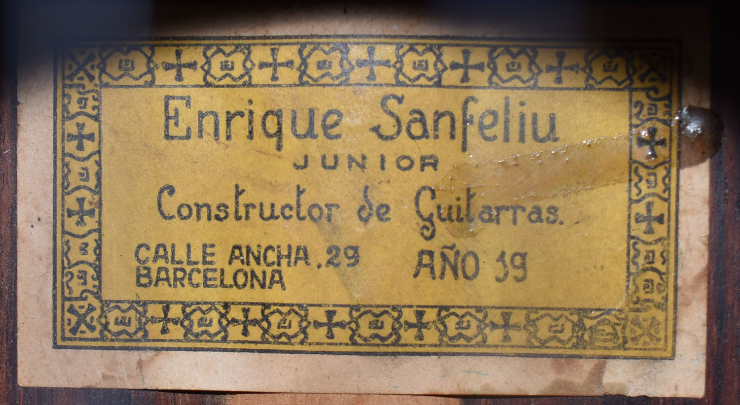 Enrique San Feliu Jr. SOLD