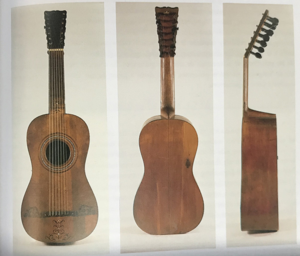 historical stringed & fretted archives - vintage... 1762 Francisco Sanguino de Santa Olalla (1705-1771) Seville Historical ...