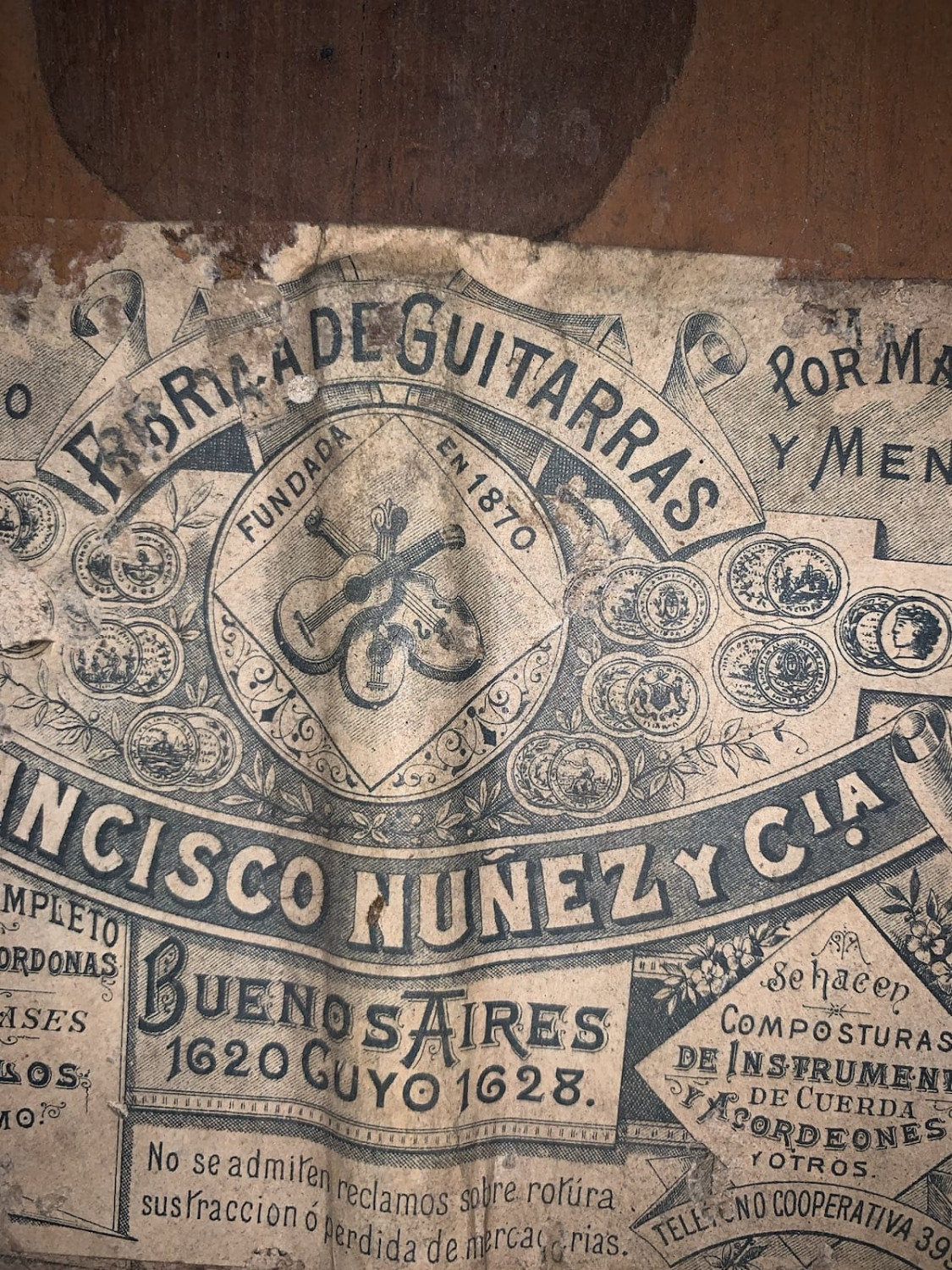 For the Francisco Nuñez and Company, Buenos Aires (1870-)