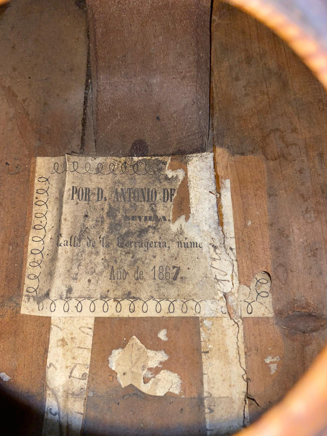 1867 Antonio de Torres Jurado (1817-1892) Primera Epoca