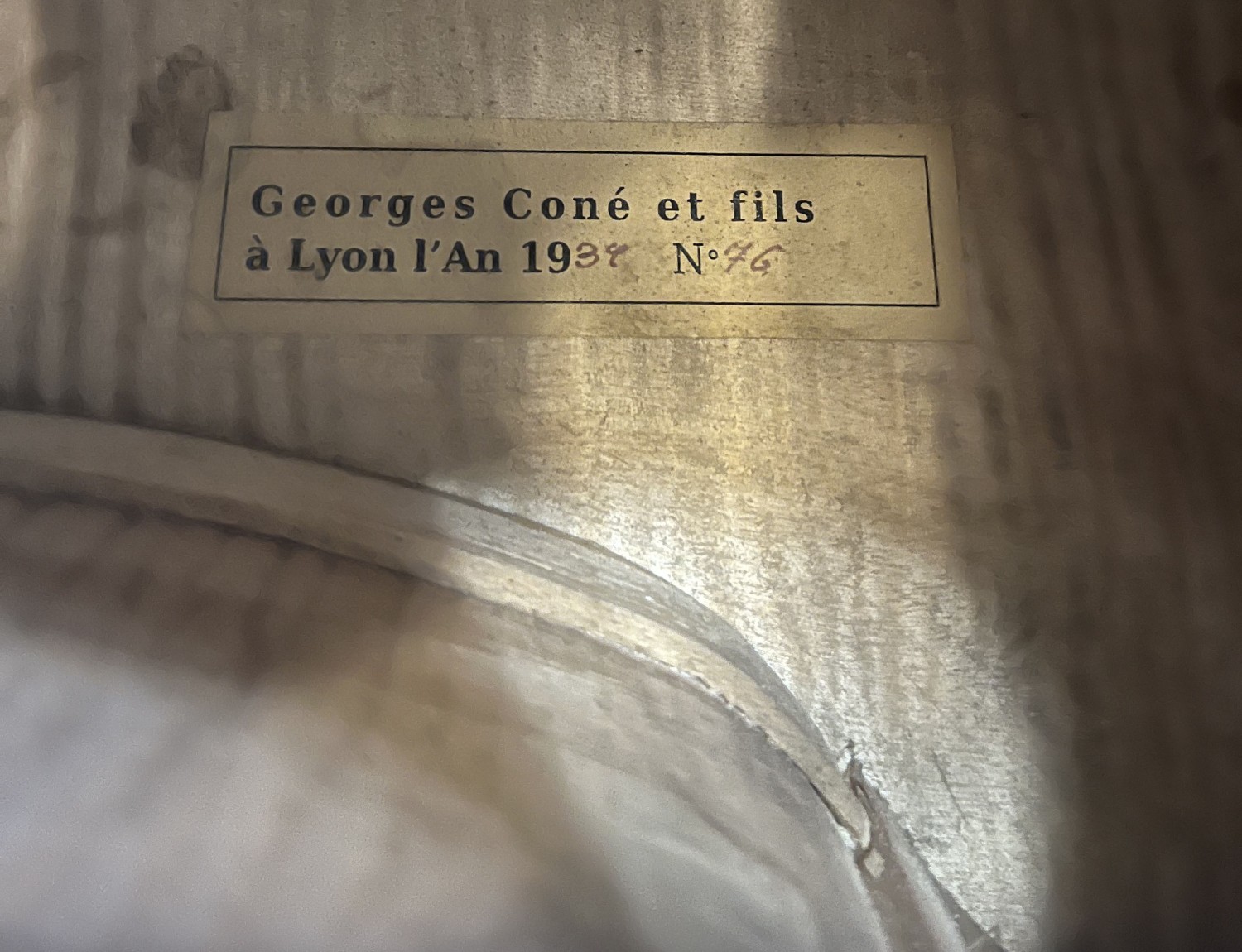 1934 Georges Cone